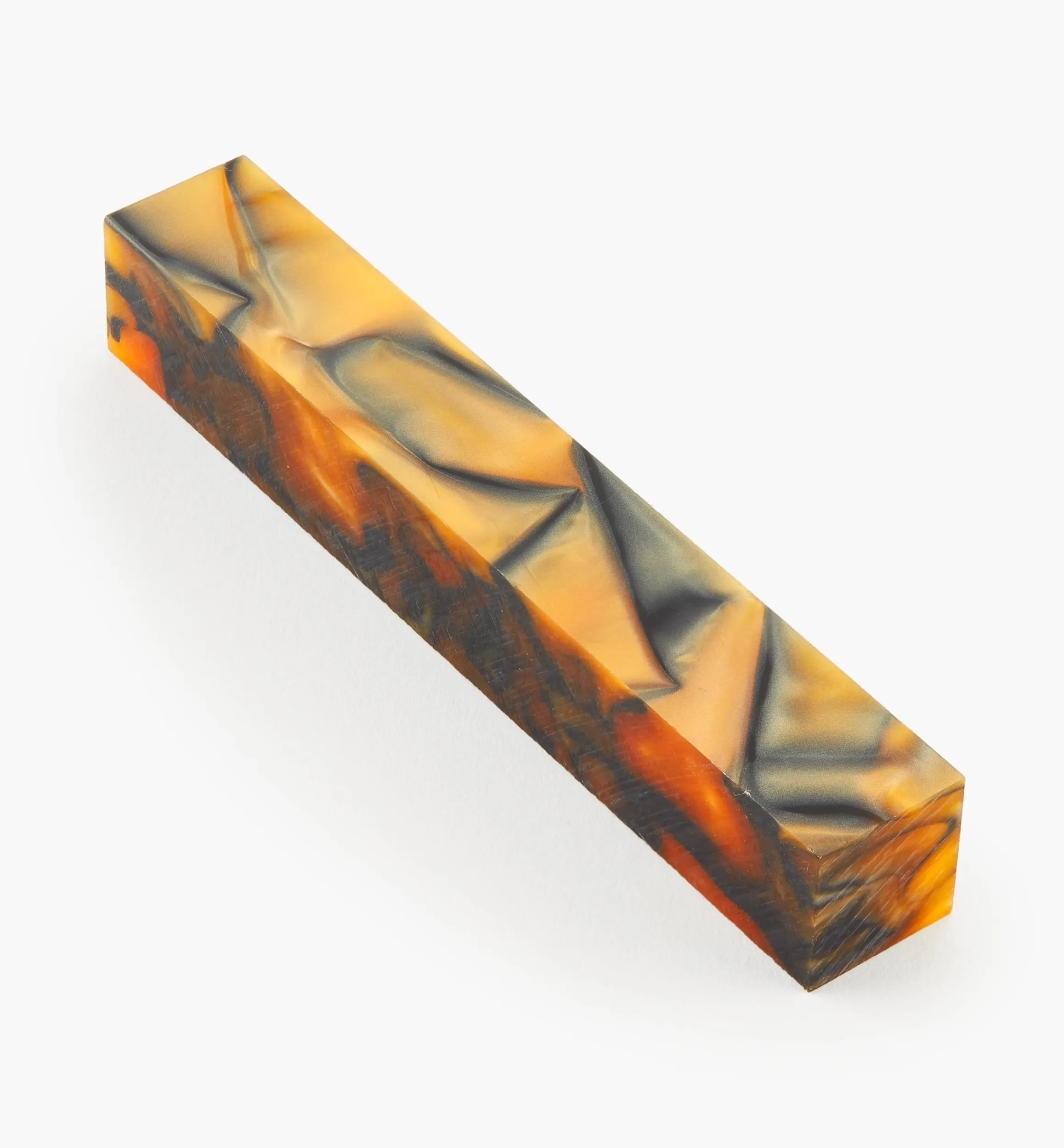 Supplies>Lee Valley Bronze & Black Acrylic Acetate Pen Blank