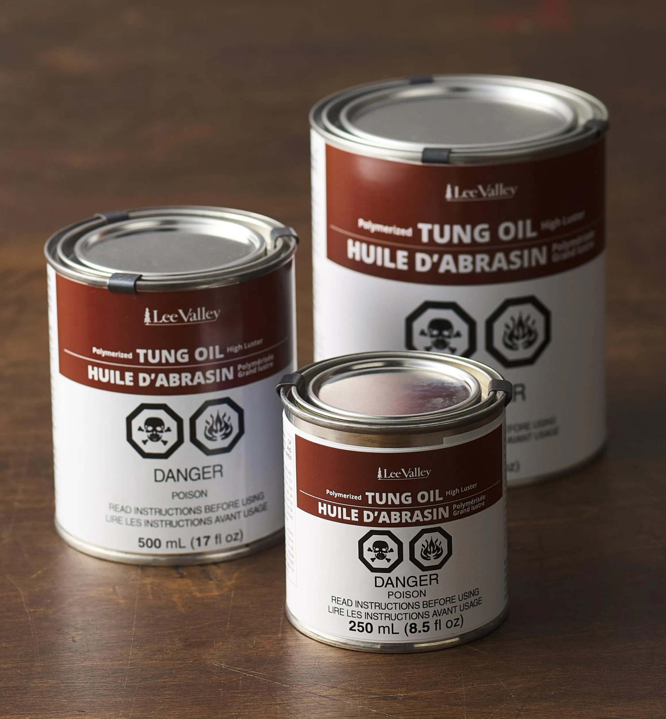 Supplies>Lee Valley Polymerized Tung Oil